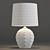 Title: Elegant Green Dimple Ombre Lamp 3D model small image 2