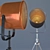 Sleek Floor Lamp Spotlights 3D model small image 2