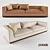  Sleek Porada Kirk Sofa 3D model small image 1