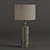 Elegant and Adjustable Desk Lamp 3D model small image 1