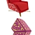 Elegant Jilth Armchair: Romanian Craftsmanship 3D model small image 2
