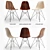 Eames DSR Wood Chairs: Iconic Design, Superior Craftsmanship 3D model small image 1