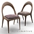 Elegant Sharon Chair for Modern Spaces 3D model small image 1