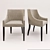 Elegant Heathridge Dining Chair 3D model small image 1
