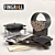Tundra Grill BBQ: Finnish Wood and Charcoal Barbecue 3D model small image 2