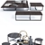 Modern Baxter Icaro Tables - Stunning and Functional Set 3D model small image 2