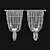 Retopologized Curtain Elements, 55,099 Polygons 3D model small image 2