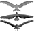 Fierce Falcon: A Powerful and Agile Predator 3D model small image 2