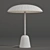 Satin Brass LED Table Lamp 3D model small image 2