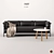 Modern Scandinavian HAY Can Sofa 3D model small image 1