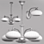 Modern Saturn Pendant Light 3D model small image 2