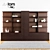 ARTOM Taiko Bookcase 3D model small image 1