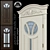 Stained Glass Internal Doors 3D model small image 1