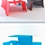 Stylish Picnik Table: Outdoor Artisan Design 3D model small image 3