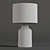 Woodcroft Crackle Glaze Table Lamp 3D model small image 2