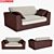 Longhi Alfred Modern Sofa 3D model small image 1