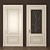 Elegant Entry Doors: Classic Chic 3D model small image 1