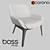 Boss Marnie Low Back Chair 3D model small image 1