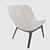 Boss Marnie Low Back Chair 3D model small image 3