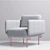 Elegant Alce Chair: Modern Comfort 3D model small image 2