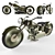 Street King Motorcycle 3D model small image 1