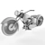 Street King Motorcycle 3D model small image 2