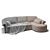 Unwrapped Comfort: Modern Living Room Sofa 3D model small image 3