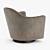 Elegant Vivienne Lounge Chair by Longhi 3D model small image 2