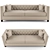 Elegant Windsor Sofa: Timeless Comfort 3D model small image 1