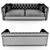 Elegant Windsor Sofa: Timeless Comfort 3D model small image 3