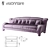 Luxury Ipe Cavalli Domus Sofa 3D model small image 1