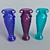 Elegant Vittiria Decor Vase 3D model small image 1