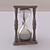 Vintage Bronze Sand Timer 3D model small image 2