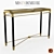 Elegant Faurbourg Console: French Chic for Your Home 3D model small image 1