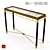 Elegant Faurbourg Console: French Chic for Your Home 3D model small image 2