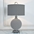 Catalan Polished Nickel Cage Table Lamp 3D model small image 3