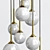 Whitney Chandelier: Elegant Loft Lighting 3D model small image 2