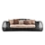 Elegant Kenneth Cobonpue Lolah Sofa 3D model small image 1