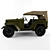 GAZ 67 - Rugged Off-Road Vehicle 3D model small image 2
