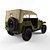 GAZ 67 - Rugged Off-Road Vehicle 3D model small image 3