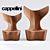 Sleek Cappellini Drum Chair 3D model small image 1