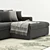 Epika: Stylish and Modular Sofa 3D model small image 2