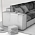 Epika: Stylish and Modular Sofa 3D model small image 3