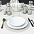 Austin & Tudor Dining Set 3D model small image 2