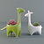  Cute Dino & Giraffe Succulents 3D model small image 1