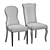 Elegant Chairs: Marchetti Maison 3D model small image 3