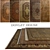 DOVLET HOUSE Carpets Set (Part 127) 3D model small image 1