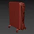 Efficient Heating with Radiator Scarlett 3D model small image 2