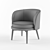 Modern Porada Chair: Elegant Design & Superior Comfort 3D model small image 3