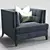 Elegant Preston Armchair - Sofa & Chair Company 3D model small image 2